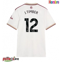 Camiseta Arsenal Jurrien Timber #12 Tercera Equipación 2025-26 manga corta